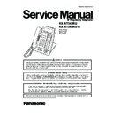 Panasonic KX-NT343RU (serv.man2) Service Manual