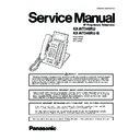 Panasonic KX-NT346RU (serv.man2) Service Manual