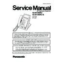Panasonic KX-NT366RU (serv.man2) Service Manual