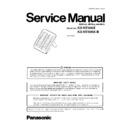 Panasonic KX-NT505X, KX-NT505X-B Service Manual