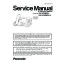 Panasonic KX-NT560RU, KX-NT560RU-B Service Manual