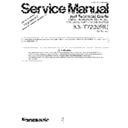 Panasonic KX-T7230RU Service Manual Supplement