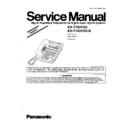 Panasonic KX-T7431RU, KX-T7431RU-B (serv.man3) Service Manual Simplified