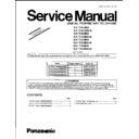 Panasonic KX-T7431RU, KX-T7433RU, KX-T7436RU, KX-T7450RU, KX-T7433RUB Service Manual Supplement