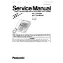 Panasonic KX-T7433RU, KX-T7433RUB (serv.man2) Service Manual Simplified
