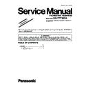 Panasonic KX-T7730CA (serv.man6) Service Manual Supplement