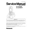 Panasonic KX-TCA255E, KX-TCA255CE Service Manual
