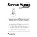 Panasonic KX-TCA275RU Service Manual