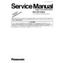 kx-td1232x (serv.man3) service manual supplement