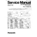 Panasonic KX-TD4001B Service Manual Simplified
