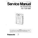 Panasonic KX-TD816BX (serv.man7) Service Manual