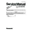 Panasonic KX-TDA0155CE (serv.man2) Service Manual Supplement