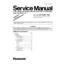 Panasonic KX-TDA1176X Service Manual Supplement