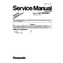 Panasonic KX-TDE600RU (serv.man9) Service Manual Supplement