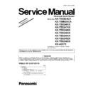 Panasonic KX-TES824CA, KX-TEM824CA, KX-TE82461X, KX-TE82474X, KX-TE82480X, KX-TE82483X, KX-TE82491X, KX-TE82492X, KX-TE82493X, KX-A227X (serv.man3) Service Manual Supplement