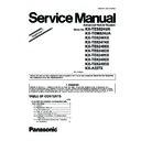 Panasonic KX-TES824UA, KX-TEM824UA, KX-TE82461X, KX-TE82474X, KX-TE82480X, KX-TE82483X, KX-TE82491X, KX-TE82492X, KX-TE82493X, KX-A227X Service Manual Supplement
