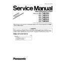 Panasonic KX-TVM50BX, KX-TVM502X, KX-TVM524X, KX-TVM594X, KX-TVM296X (serv.man7) Service Manual Supplement