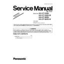 Panasonic KX-UT133RU, KX-UT133RU-B, KX-UT136RU, KX-UT136RU-B (serv.man4) Service Manual Supplement
