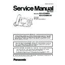 Panasonic KX-UT248RU, KX-UT248RU-B (serv.man3) Service Manual
