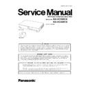Panasonic KX-VC500CX, KX-VCA001X Service Manual