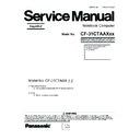 Panasonic CF-31CTAAXQ9, CF-31CTAAXF9 Service Manual Simplified
