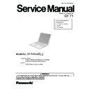 Panasonic CF-T1 Service Manual