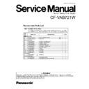 Panasonic CF-VAB721W Service Manual