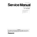cf-vdd285 service manual