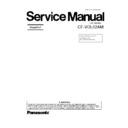 Panasonic CF-VDL02AM Service Manual Simplified