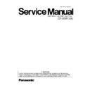cf-vdr732u service manual