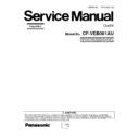 Panasonic CF-VEB081AU Service Manual Simplified