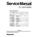 Panasonic CF-VZSU1428W (serv.man3) Service Manual