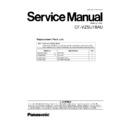 Panasonic CF-VZSU18AU Service Manual