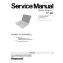 Panasonic CF-W2 Service Manual