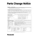 cf-w5 service manual parts change notice