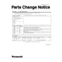 Panasonic CF-WEB184 (serv.man6) Service Manual Parts change notice