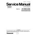 Panasonic CF-WEB184BE Service Manual Simplified