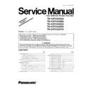 Panasonic TH-42PV500AA, TH-42PV500BA, TH-42PV500EA, TH-42PV500RA, TH-42PV500YA Service Manual Simplified