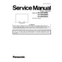 Panasonic TH-46PY80PA, TH-46PZ80BA, TH-46PZ80EA Service Manual