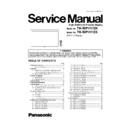 Panasonic TH-50PH11EK, TH-50PH11ES Service Manual