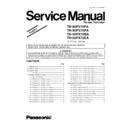 Panasonic TH-50PV70FA, TH-50PV70PA, TH-50PX70BA, TH-50PX70EA Service Manual Simplified