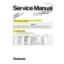 Panasonic TH-R42EL8K Other Service Manuals