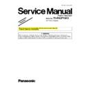 Panasonic TH-R42PY8KS Other Service Manuals