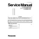 ty-sp65p11wk, ty-sp65p11ck service manual