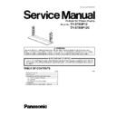 Panasonic TY-ST85P12, TY-ST85P12C Service Manual