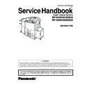 Panasonic DP-3510, DP-3520, DP-4510, DP-4520, DP-6010, DP-6020 (serv.man2) Other Service Manuals