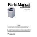 Panasonic DP-8020E, DP-8020P, DP-8016P Other Service Manuals