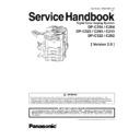 Panasonic DP-C354, DP-C264, DP-C323, DP-C263, DP-C213, DP-C322, DP-C262 Other Service Manuals