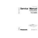 Panasonic FA-A888 Service Manual