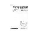 Panasonic FP-7113 Other Service Manuals